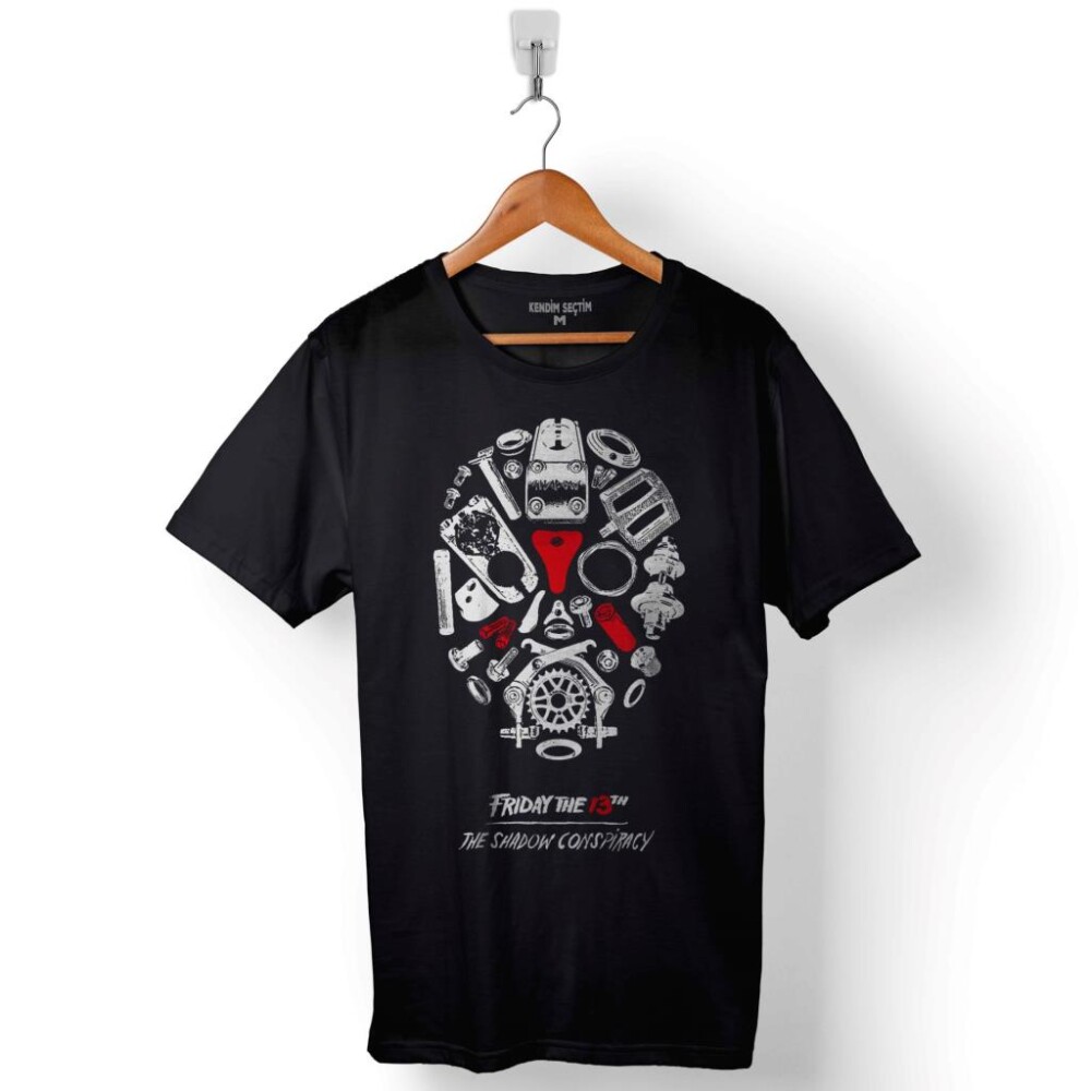 13. Cuma Onüçüncü Friday The 13Th 13 Baskılı Tişört Unisex T-Shirt - 1