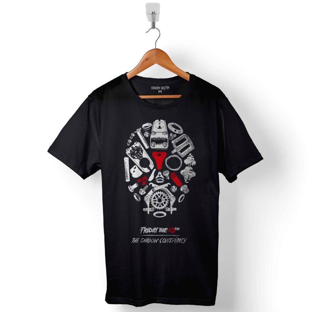 13. Cuma Onüçüncü Friday The 13Th 13 Baskılı Tişört Unisex T-Shirt - 1