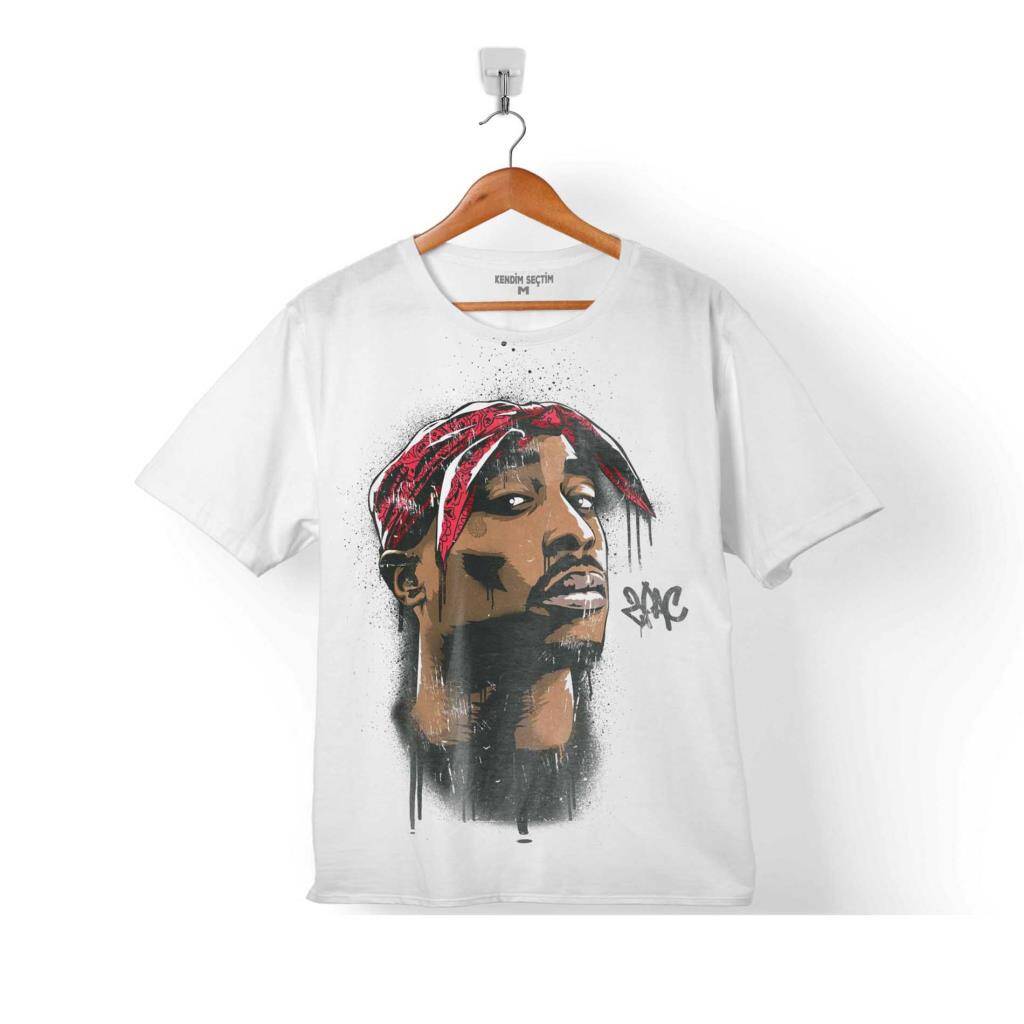 2PAC TUPAC SHAKUR MAKAVELI CARTOON 2 PAC ÇOCUK TİŞÖRT - 1