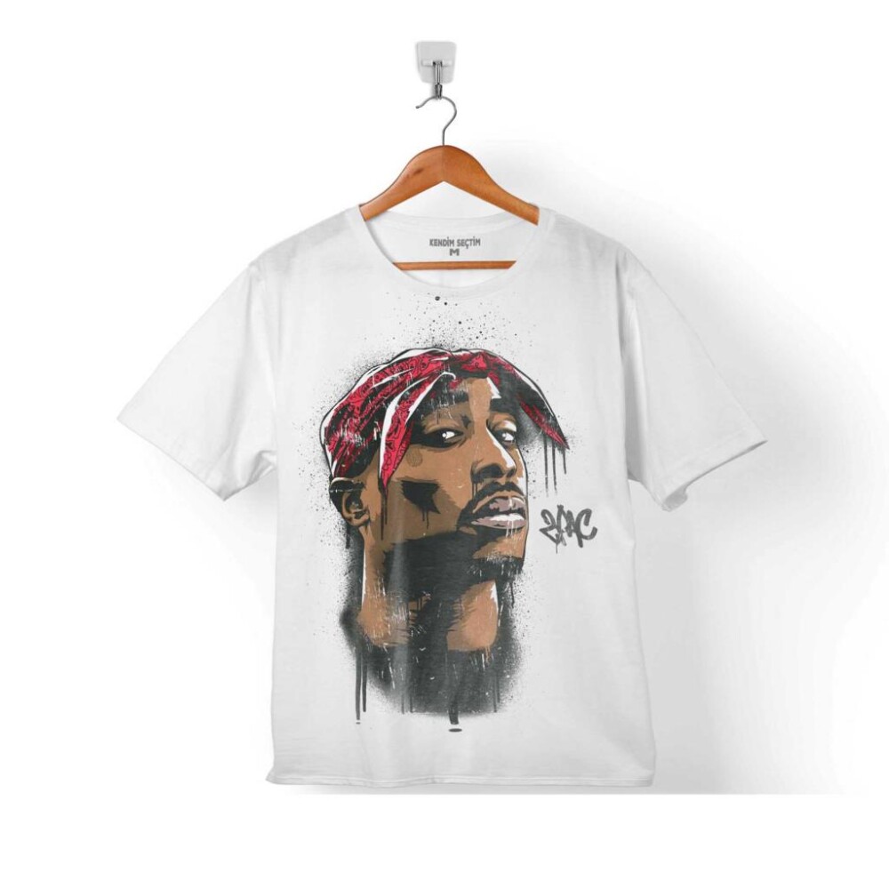 2PAC TUPAC SHAKUR MAKAVELI CARTOON 2 PAC ÇOCUK TİŞÖRT - KENDİM SEÇTİM