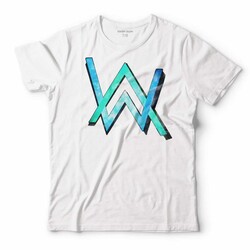 ALAN WALKER LOGO ERKEK TİŞÖRT - 1