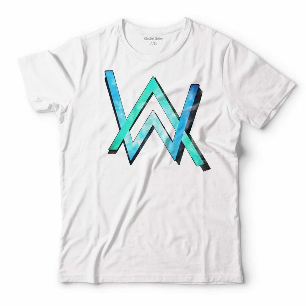 ALAN WALKER LOGO ERKEK TİŞÖRT - 1