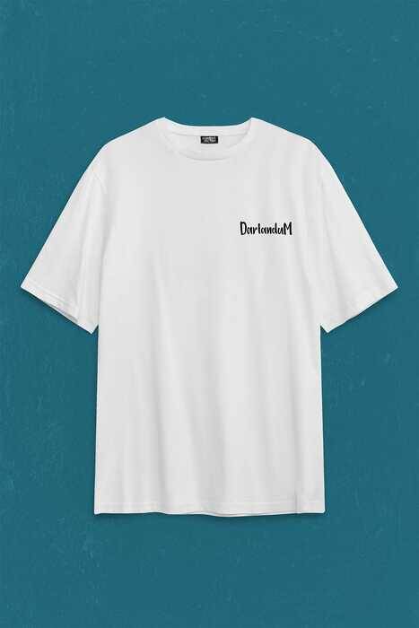 Aldi Beni Bi Darluk Darlık Karadeniz Trabzon Of Sırt Ön Baskılı Oversize Tişört Unisex T-Shirt - 1