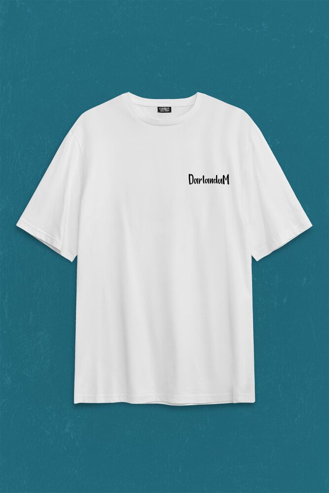 Aldi Beni Bi Darluk Darlık Karadeniz Trabzon Of Sırt Ön Baskılı Oversize Tişört Unisex T-Shirt - 1
