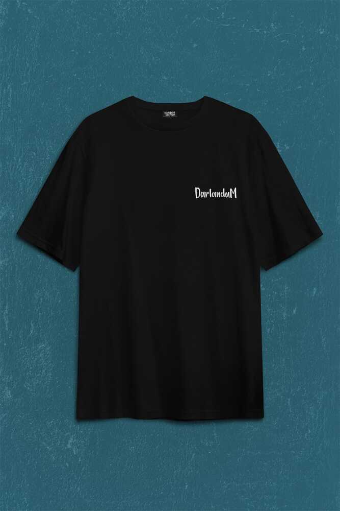 Aldi Beni Bi Darluk Darlık Karadeniz Trabzon Of Sırt Ön Baskılı Oversize Tişört Unisex T-Shirt - 1