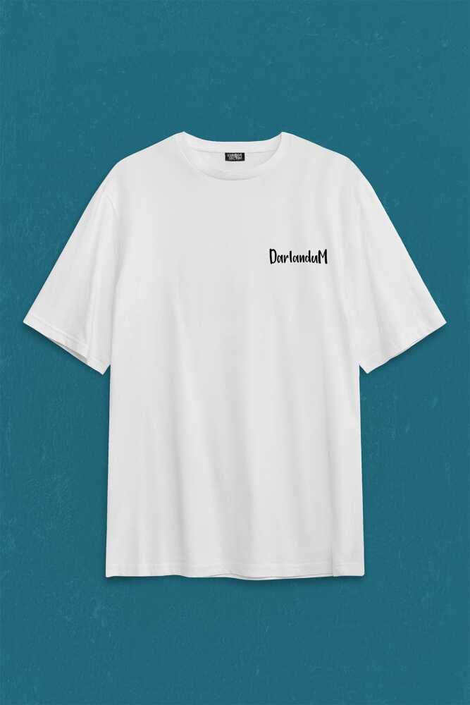 Aldi Beni Bi Darluk Darlık Karadeniz Trabzon Of Sırt Ön Baskılı Oversize Tişört Unisex T-Shirt - 1