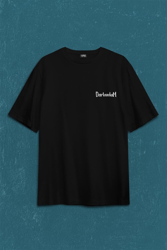 Aldi Beni Bi Darluk Darlık Karadeniz Trabzon Of Sırt Ön Baskılı Oversize Tişört Unisex T-Shirt - 1