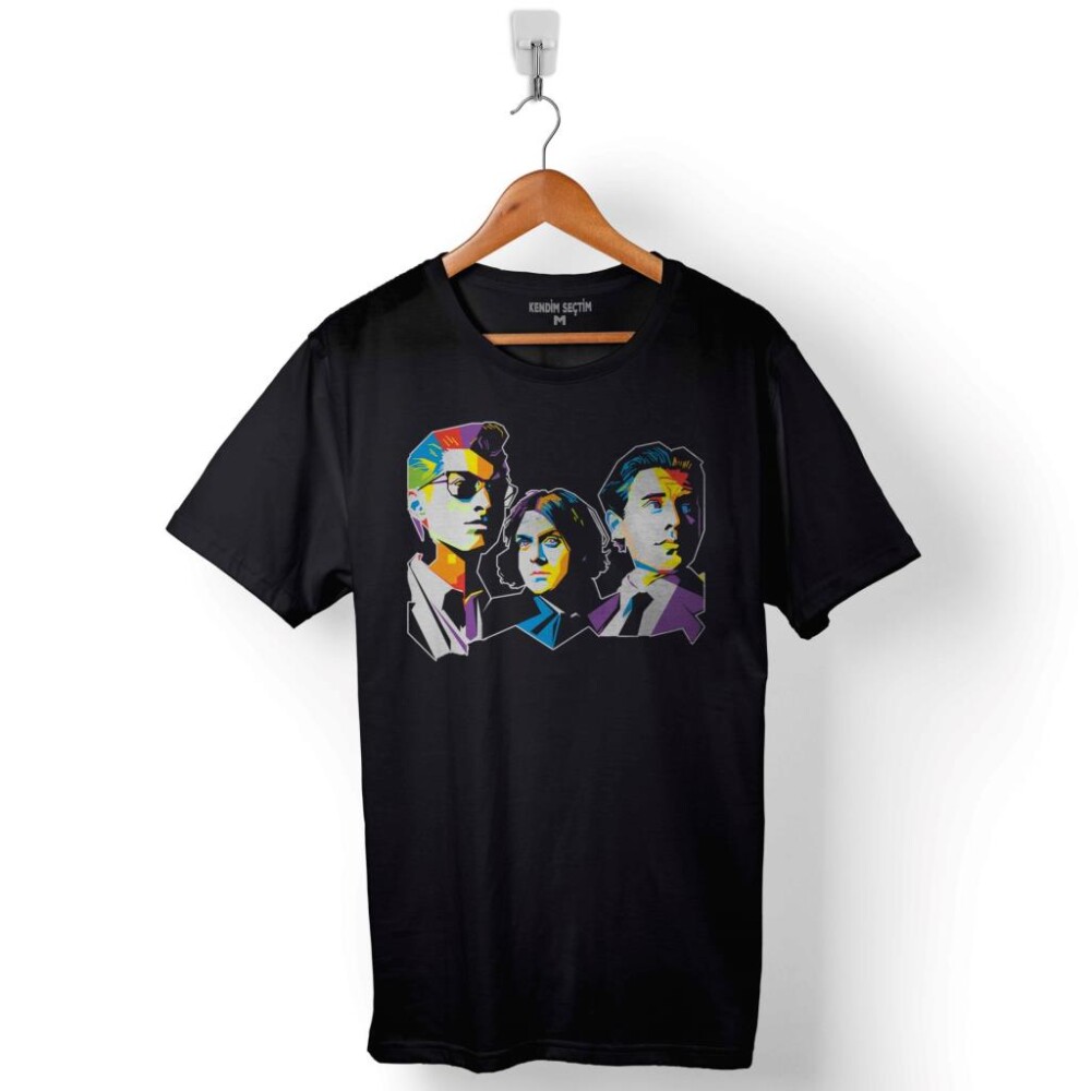 Alex Tumer Arctic Monkeys Baskılı Tişört Unisex T-Shirt - 1