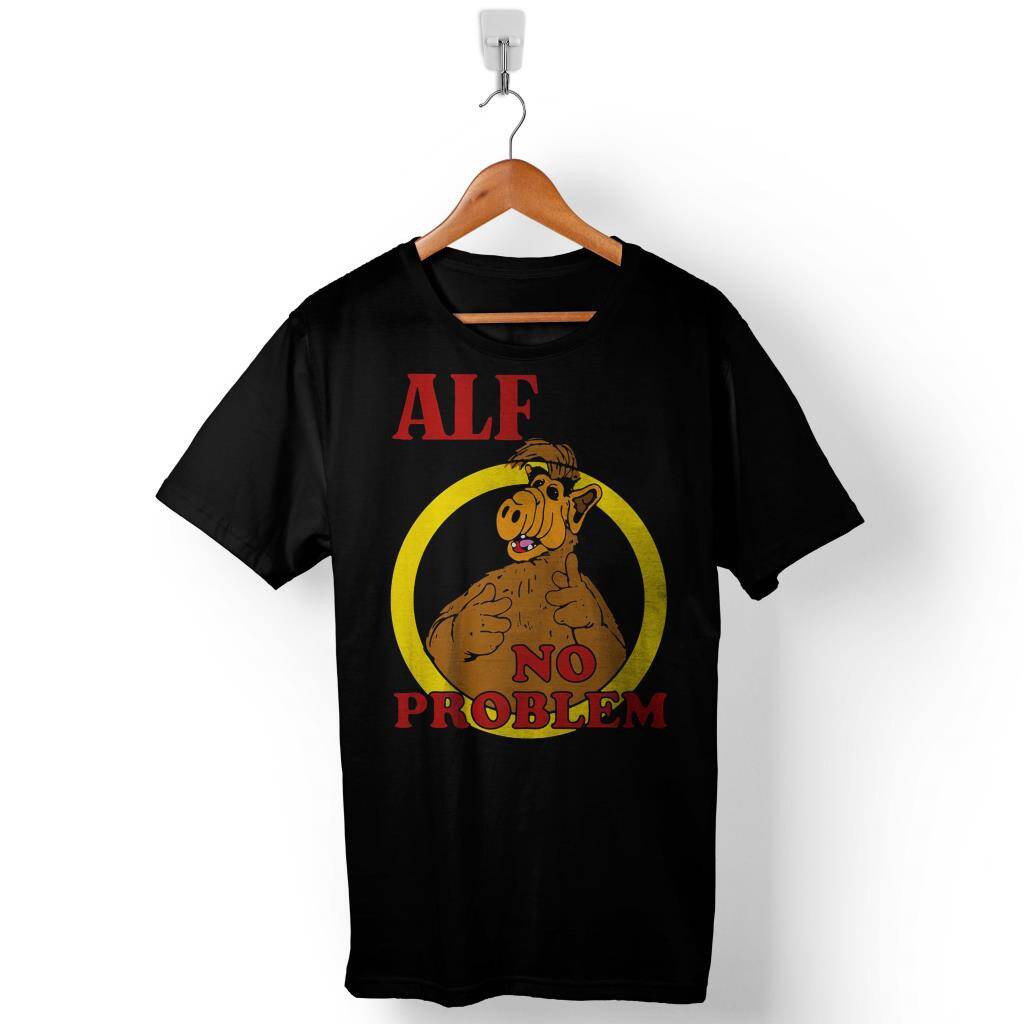 Alf No Problem Dizisi Melmac Alien Life Form Baskılı Tişört Unisex T-Shirt - 1