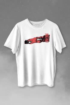 Anime Eyes Japanese Göz Japonca Urban Street Baskılı Tişört Unisex T-shirt - 1