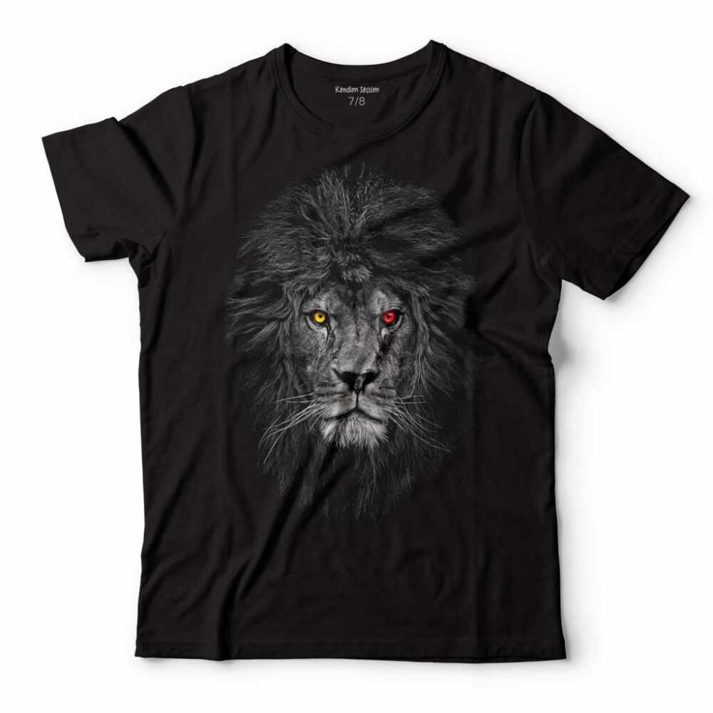 ASLAN KAFA LION HEAD ÇOCUK TİŞÖRT