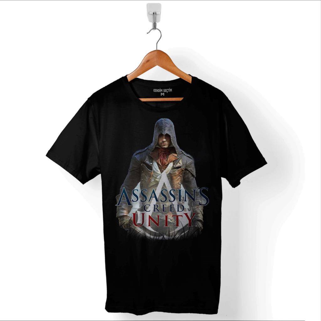 Assassins Assassin'S Creed Unıty 4 5 Iv Baskılı Tişört Unisex T-Shirt - 1