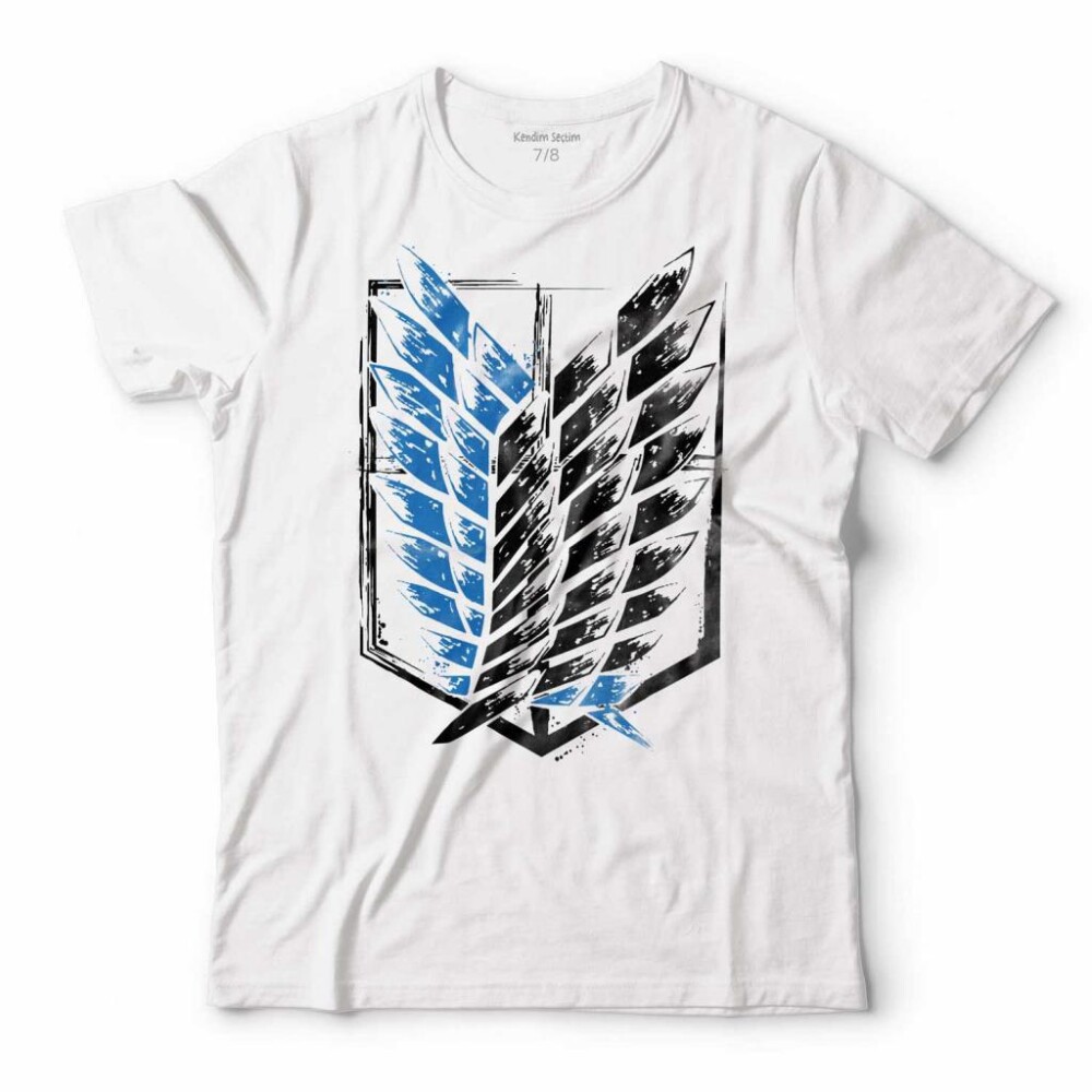 ATTACK ON TITAN TITANA SALDIRI LOGO ÇOCUK TİŞÖRT - KENDİM SEÇTİM