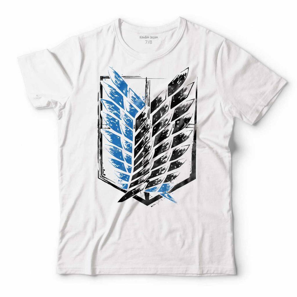 ATTACK ON TITAN TITANA SALDIRI LOGO ÇOCUK TİŞÖRT - 1