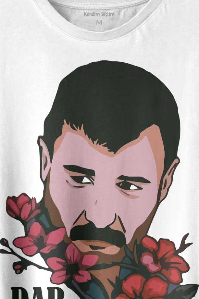 Azer Bülbül Dardayım Arabesk Baskılı Tişört Unisex T-shirt - 2