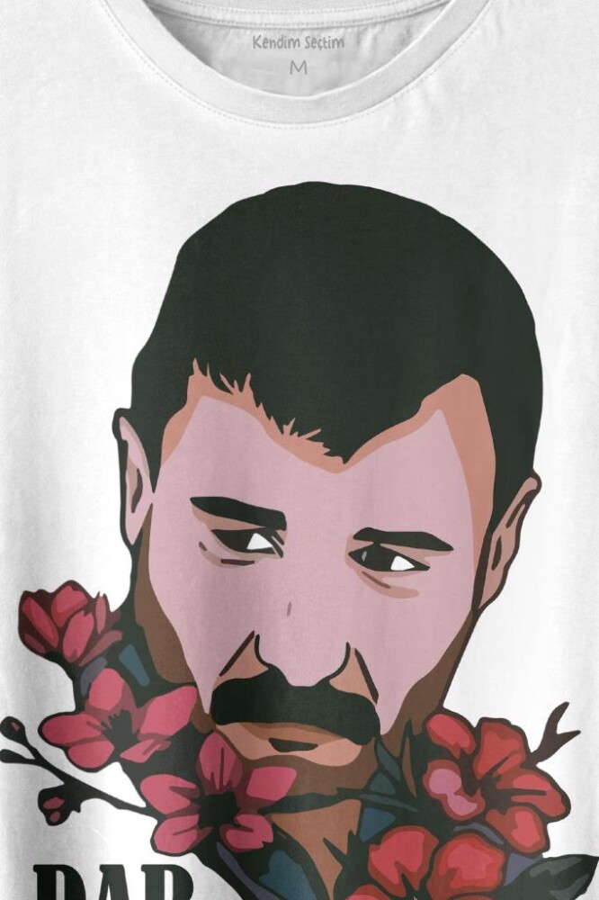 Azer Bülbül Dardayım Arabesk Baskılı Tişört Unisex T-shirt - 2