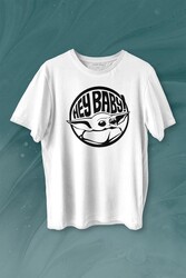 Baby Yoda Star Wars Mandalorian Jedi Baskılı Tişört Unisex T-shirt - 1