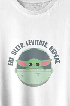 Baby Yoda The Mandalorian Star Wars Bebek Yoda Baskılı Tişört Unisex T-shirt - 2