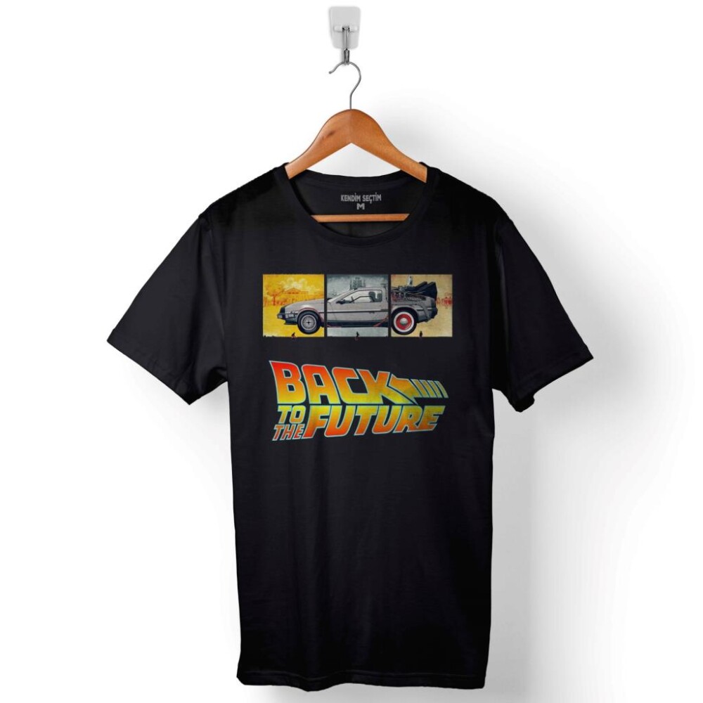 Back To The Future Geleceğe Dönüş Baskılı Tişört Unisex T-Shirt - 1