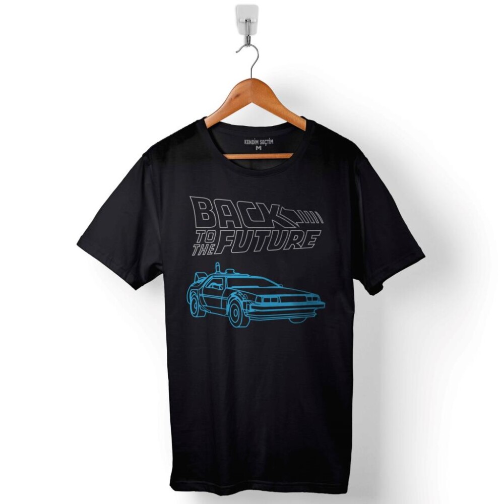 Back To The Future Geleceğe Dönüş Baskılı Tişört Unisex T-Shirt - 1