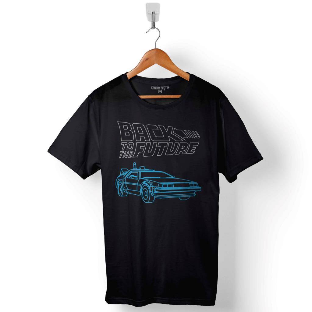 Back To The Future Geleceğe Dönüş Baskılı Tişört Unisex T-Shirt - 1