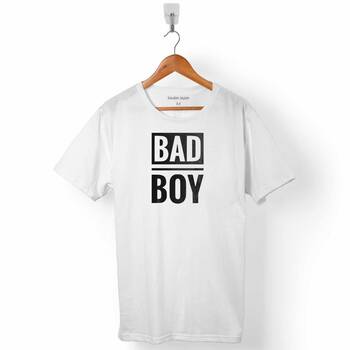 BAD BOY BADBOY PLAYBOY KÖTÜ HAYLAZ ÇOCUK ERKEK TİŞÖRT - 1