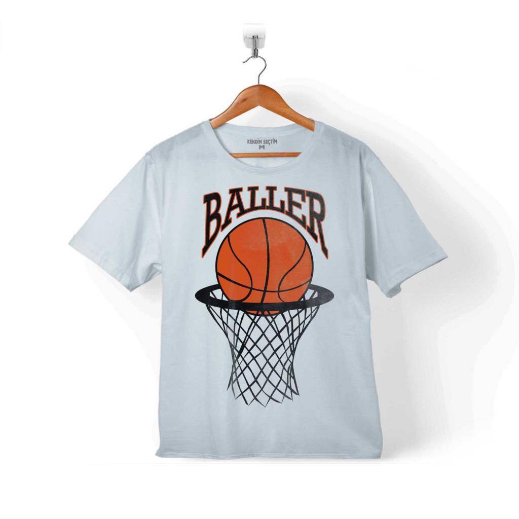 BALLER BASKETBALL BASKETBOL NBA BASKETÇİ ÜÇLÜK ÇOCUK TİŞÖRT - 1