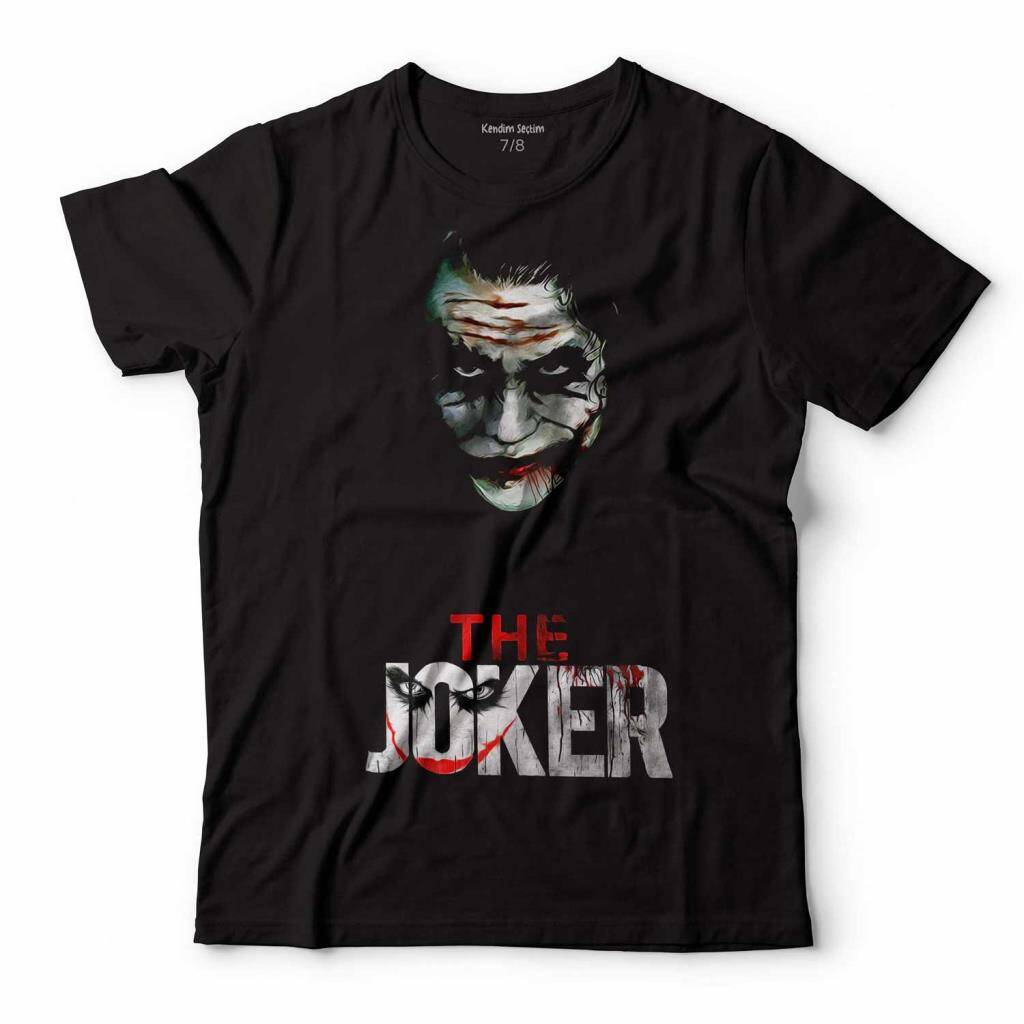 BATMAN JOKER DARK KNIGHT KARA ŞOVALYE ÇOCUK TİŞÖRT - 1