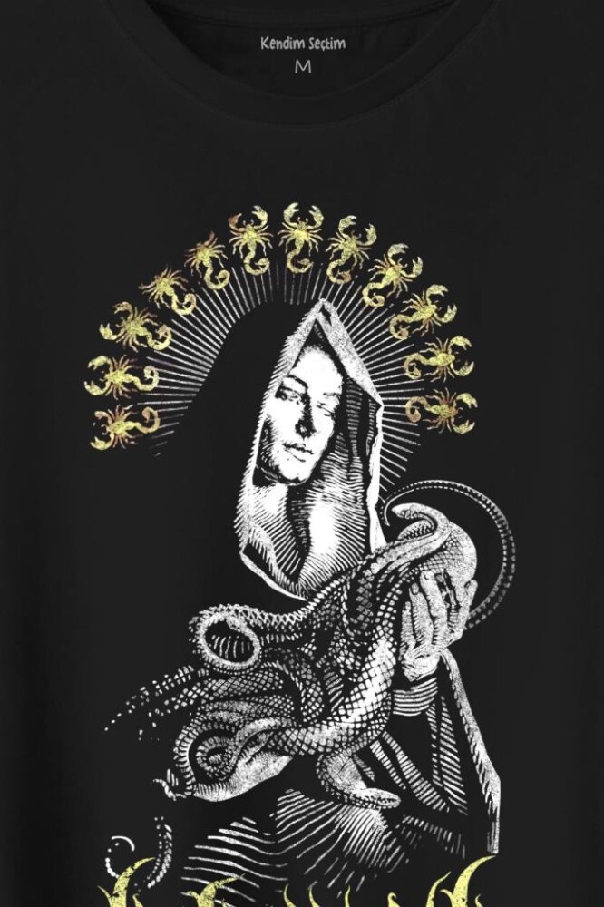 Behemoth Gothic Black Metal Rock Music Death Müzik Baskılı Tişört Unisex T-Shirt - 2