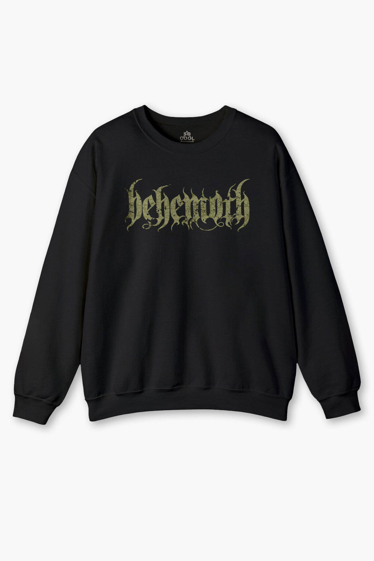 Behemoth Metal Gothic Siyah Sweatshirt Gotik Unisex Regular Fit Sweat