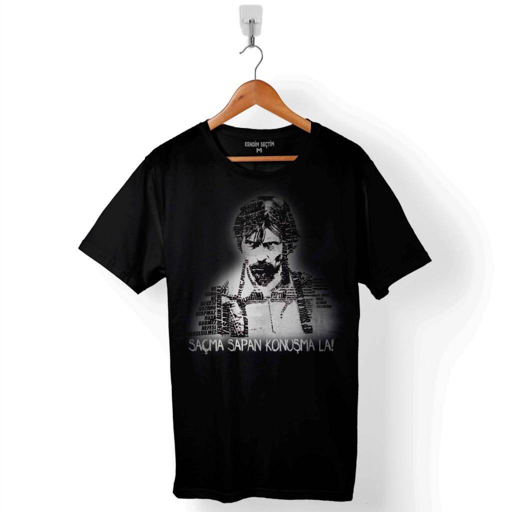 Behzat Ç Saçma Sapan Konuşma La Erdal Beşikçioğlu Baskılı Tişört Unisex T-Shirt - 1