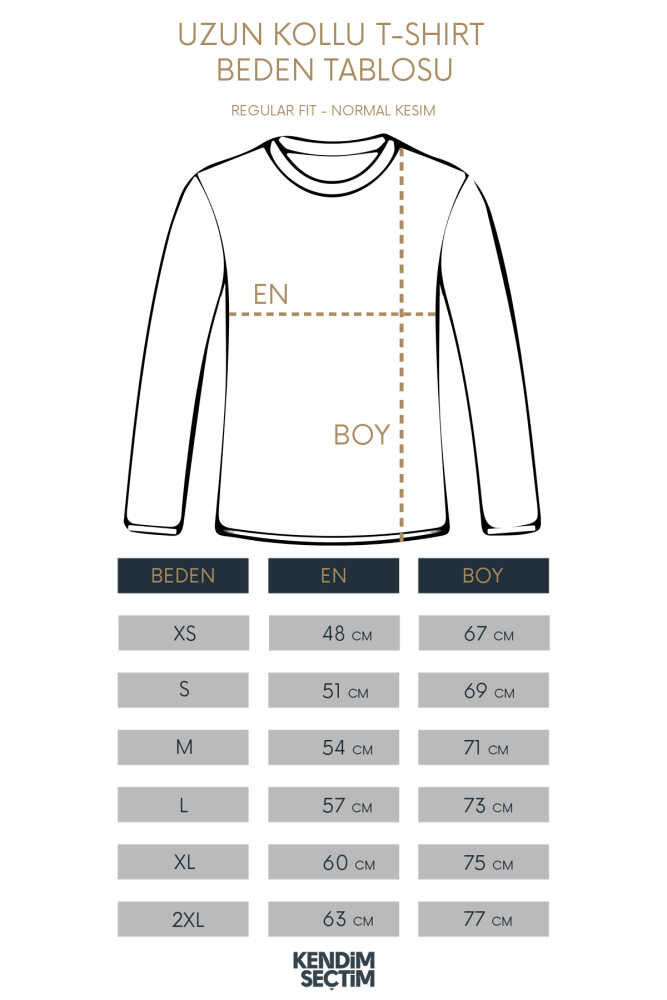 Beyaz Basic Uzun Kollu Unisex Tişört (1)