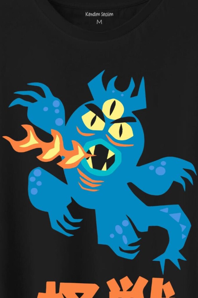 Big Hero 6 Fred Kaiju Büyük Kahraman Baskılı Tişört Unisex T-Shirt (1)