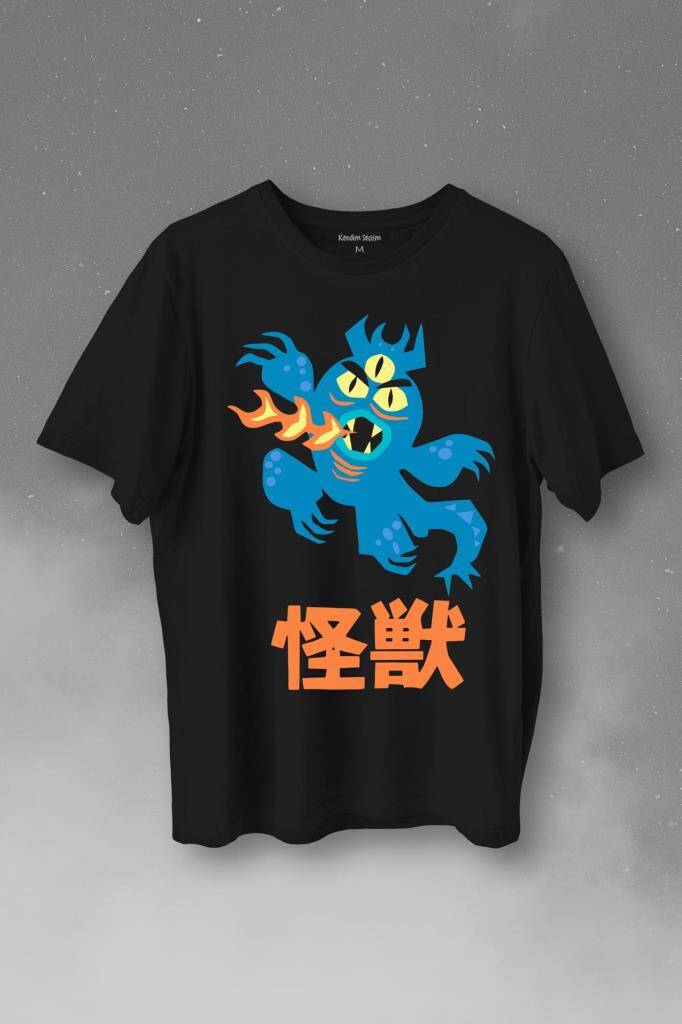 Big Hero 6 Fred Kaiju Büyük Kahraman Baskılı Tişört Unisex T-Shirt - 1