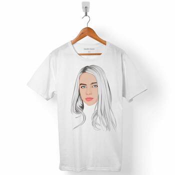 BILLIE EILISH BILLIEEILISH OCEAN EYES ERKEK TİŞÖRT - 1