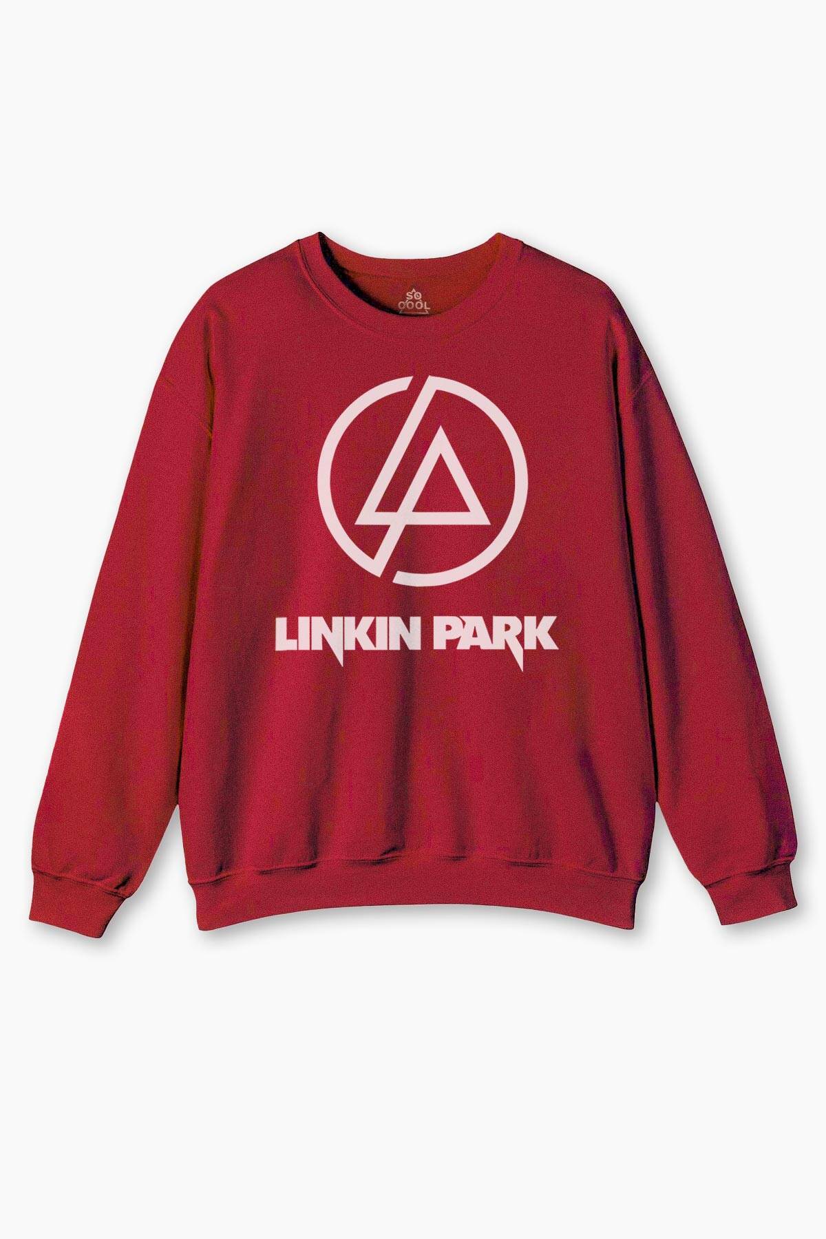Bisiklet Yaka Sweatshirt Linkin Park Chster Bennington Müzik Music Rock Baskılı Sweat Sweet