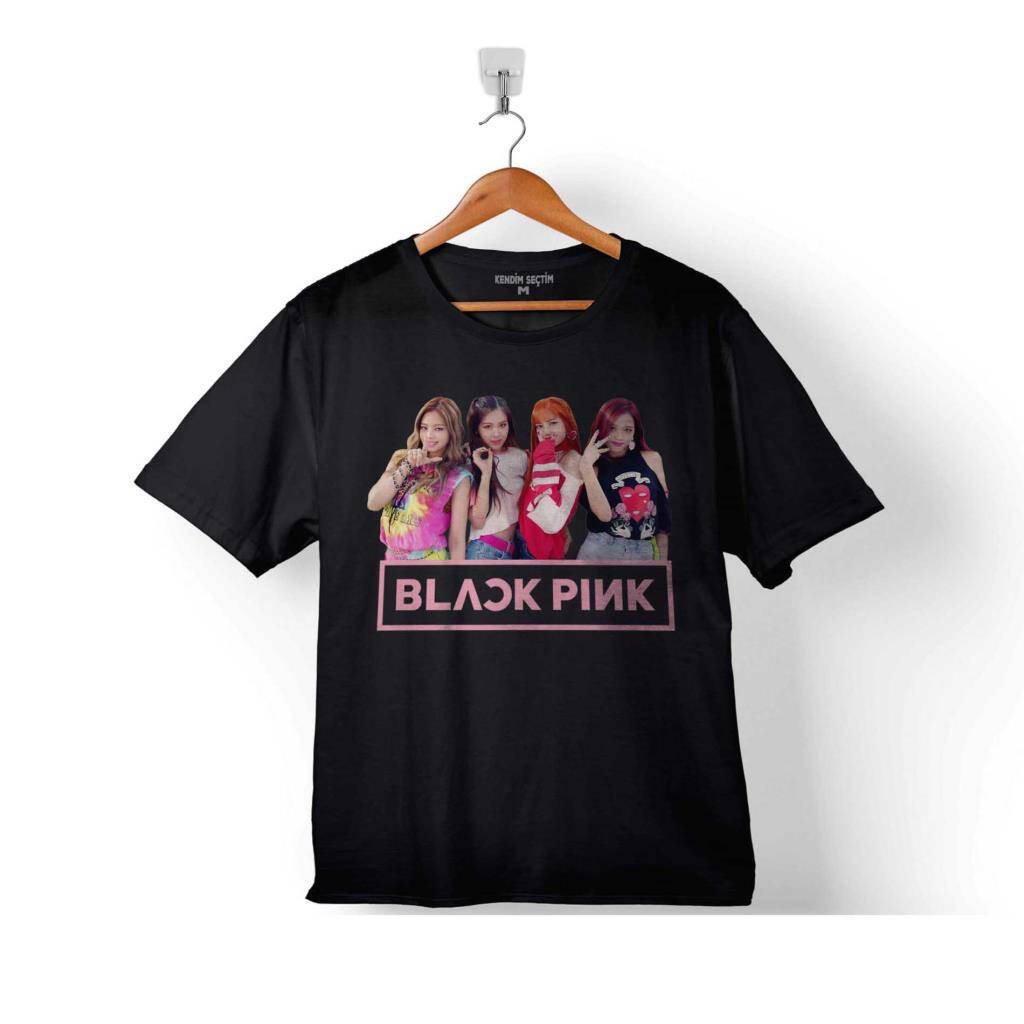BLACK PINK BLACKPINK KASET MÜZİK GÜNEY KORE 2 ÇOCUK TİŞÖRT - 1