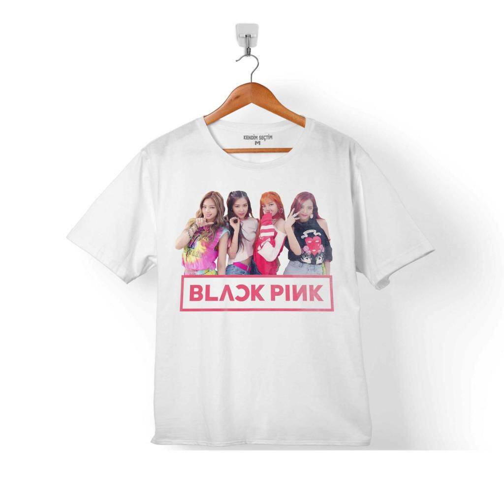 BLACK PINK BLACKPINK KASET MÜZİK GÜNEY KORE 2 ÇOCUK TİŞÖRT - 1