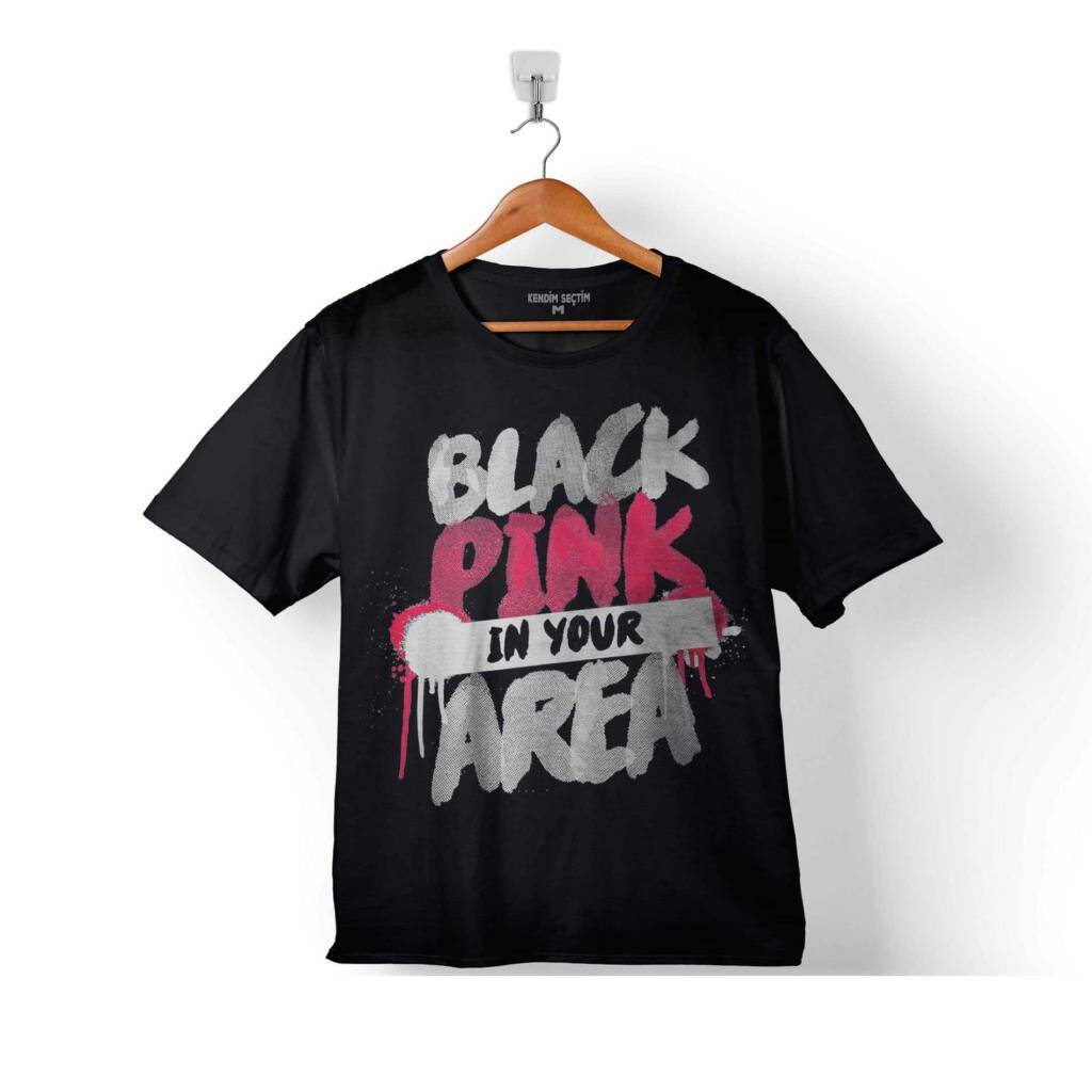 BLACK PINK BLACKPINK KASET MÜZİK GÜNEY KORE ÇOCUK TİŞÖRT - 1