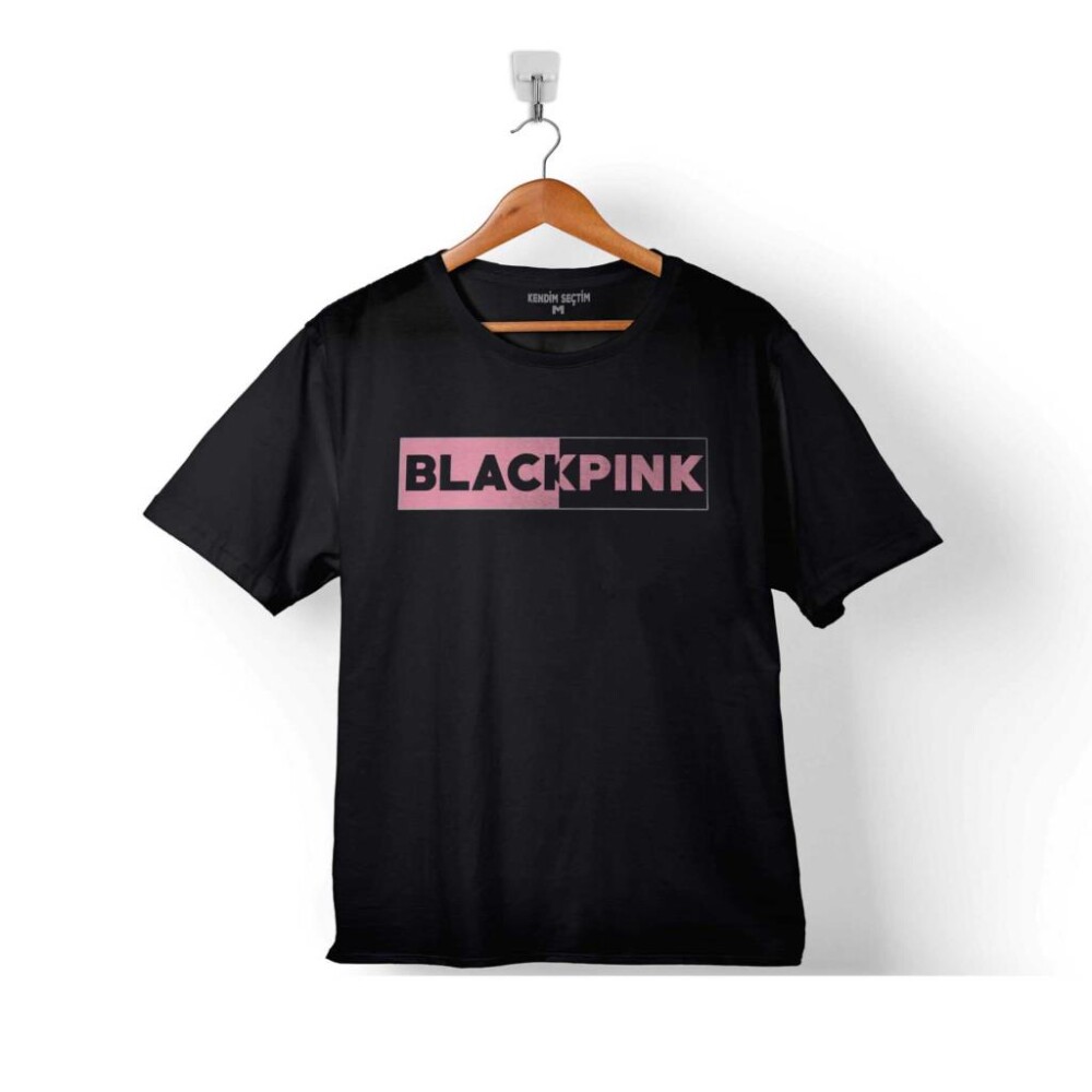 BLACK PINK BLACKPINK LOGO ÇOCUK TİŞÖRT - KENDİM SEÇTİM