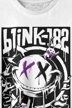 Blink 182 Punk 20 Years Yirminci Yıl Rock Music Müzik Baskılı Tişört Unisex T-shirt - 2