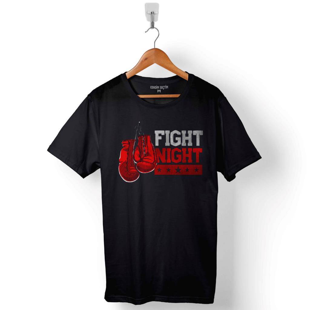 Box Boks Eldiveni Boxing Fight Dövüşçü Baskılı Tişört Unisex T-Shirt - 1