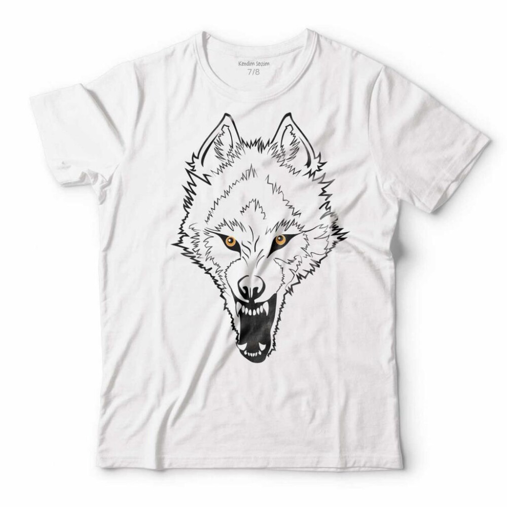 BOZKURT HEAD WOLF KURT KAFASI ÇOCUK TİŞÖRT - KENDİM SEÇTİM