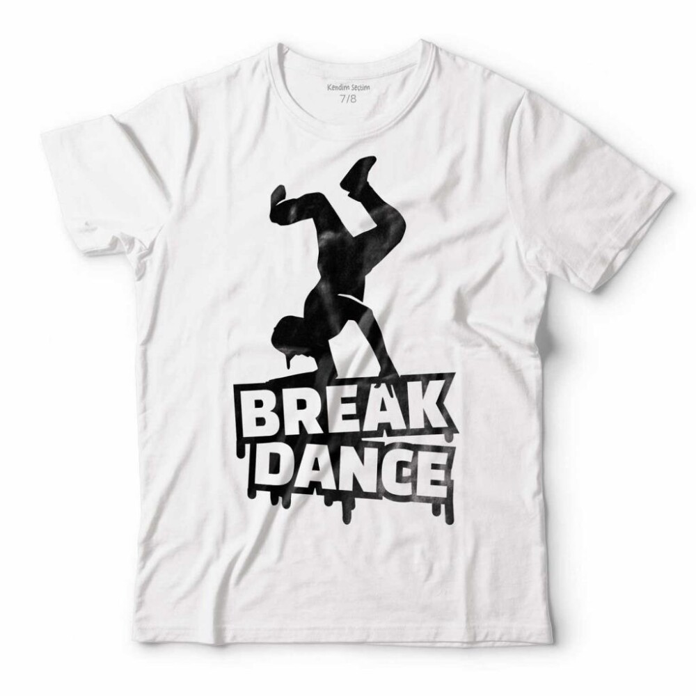 BREAK DANCE HIP HOP DANS RAP REP BREAKDANCE ÇOCUK TİŞÖRT - KENDİM SEÇTİM