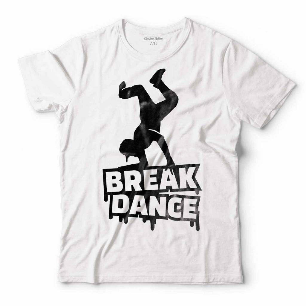 BREAK DANCE HIP HOP DANS RAP REP BREAKDANCE ÇOCUK TİŞÖRT - 1