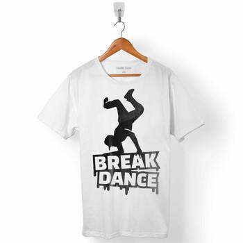 BREAK DANCE HIP HOP DANS RAP REP BREAKDANCE ERKEK TİŞÖRT - 1