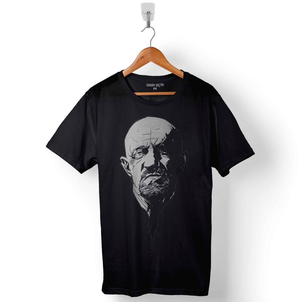 Breaking Bad Heisenberg Br Ba Baskılı Tişört Unisex T-Shirt - 1