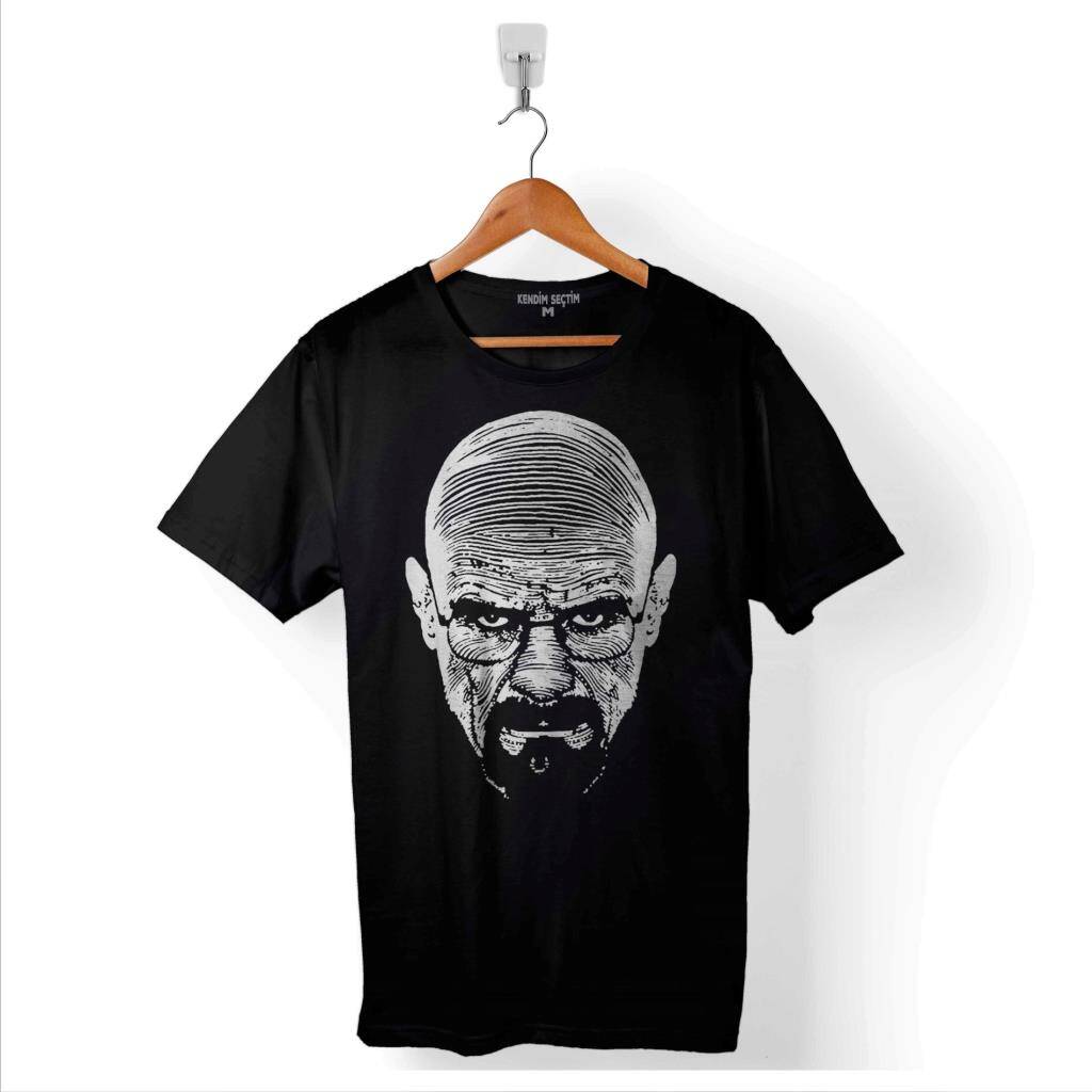 Breaking Bad Heisenberg Ding Ding Crystal Meth Baskılı Tişört Unisex T-Shirt - 1