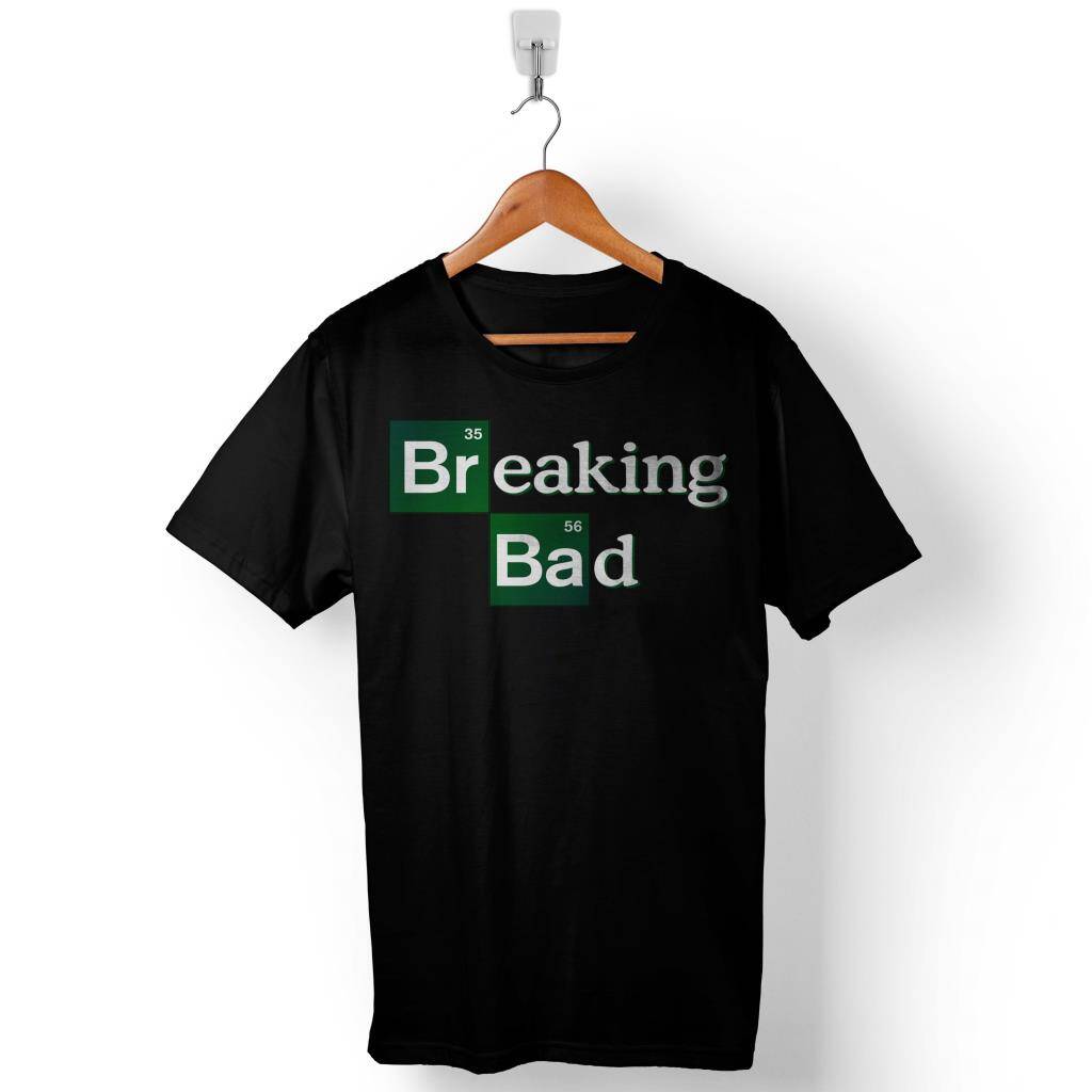Breaking Bad Heisenberg Periyodik Tablo Baskılı Tişört Unisex T-Shirt - 1