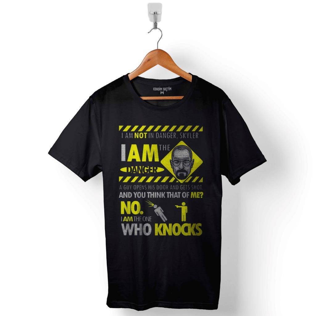 Breaking Bad I Am Not In Danger Skyler Baskılı Tişört Unisex T-Shirt - 1